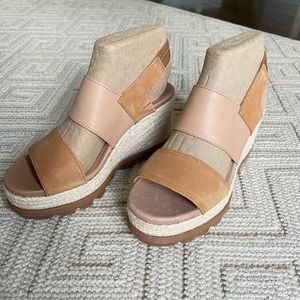 NEW Sorel Joanie II Slingback Jute Camel Brown size 7 Women’s